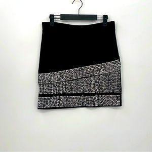Blacky Dress Embellished Mini Skirt